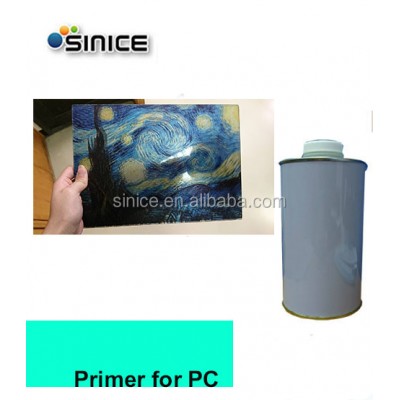 Pc Material Used Spraying Finish Coating For Uv Led Digital Printing