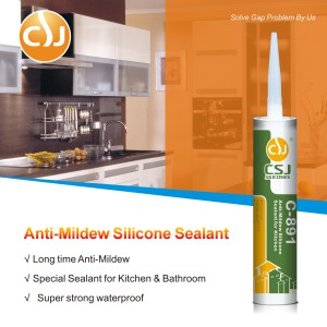 RTV Anti-Mildew Adhesive Silicone Sealant for Kitchen